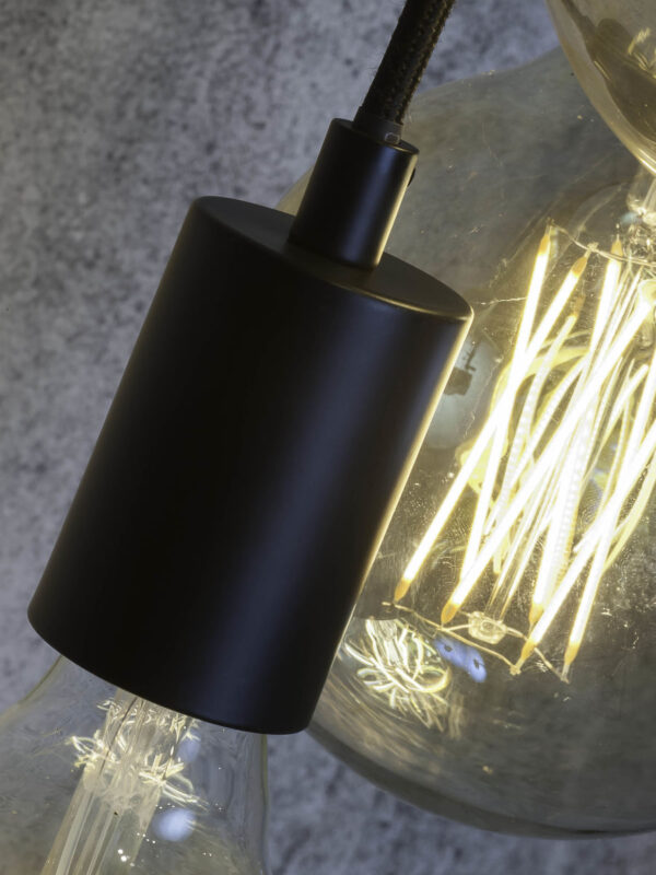 Metalen hanglamp retro zwart It's About RoMi Oslo - Image 3