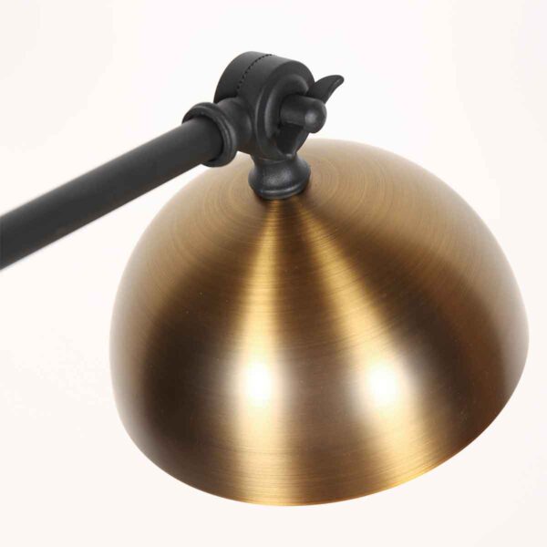 Zwarte wandlamp retro bronze kap Steinhauer Pintino - Image 10