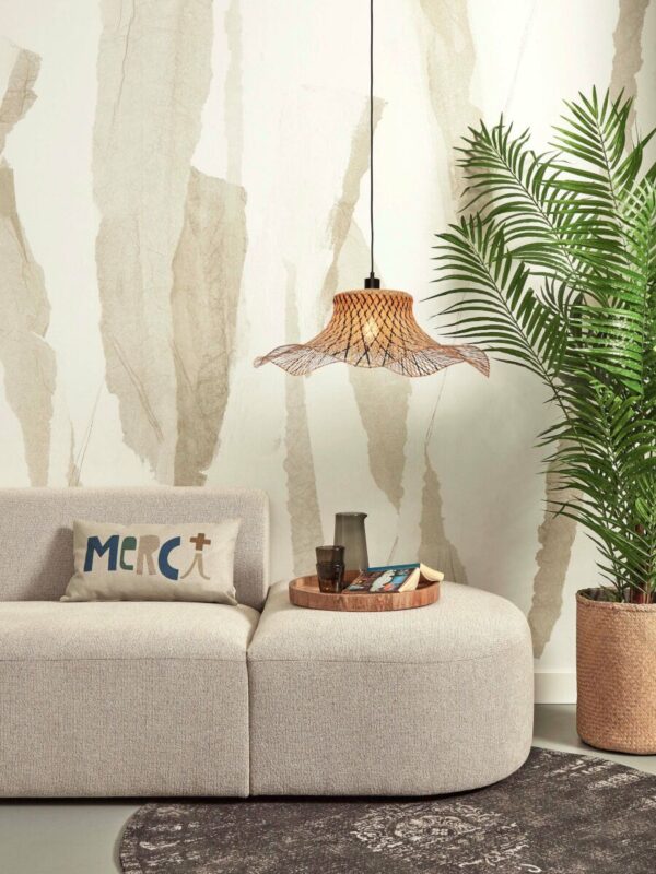 Hanglamp naturel bamboe boheems GOOD&MOJO Ibiza - Image 12