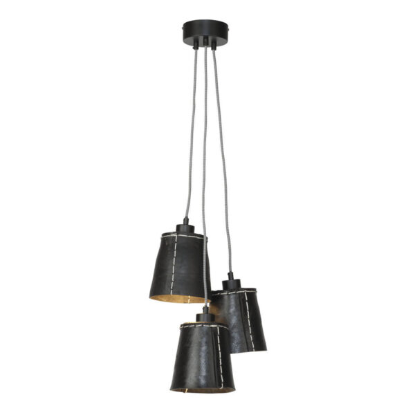 Zwarte rubberen hanglamp vintage GOOD&MOJO Amazon