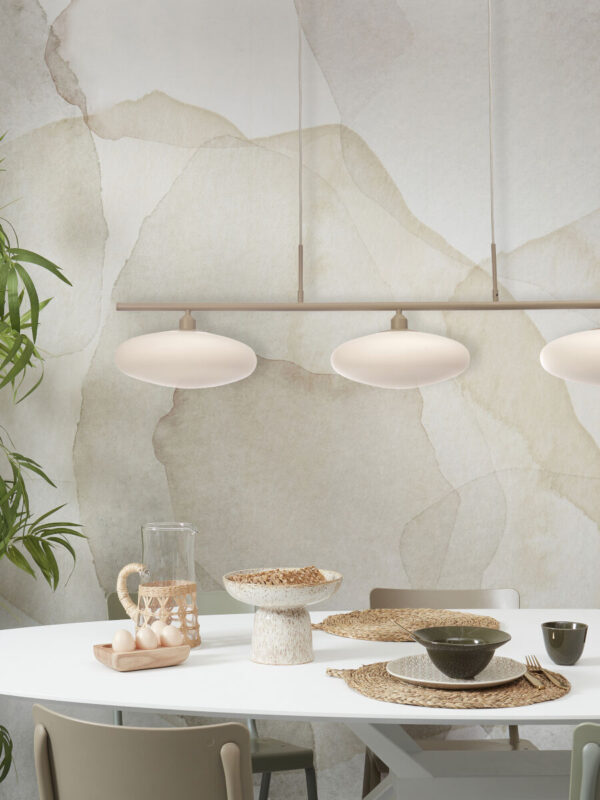 Scandinavische metaal glazen witte hanglamp It's About RoMi Sapporo - Image 5