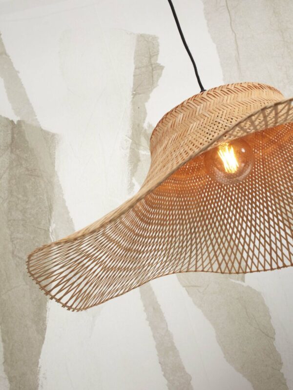 Bamboe bohemien hanglamp naturel GOOD&MOJO Ibiza - Image 4