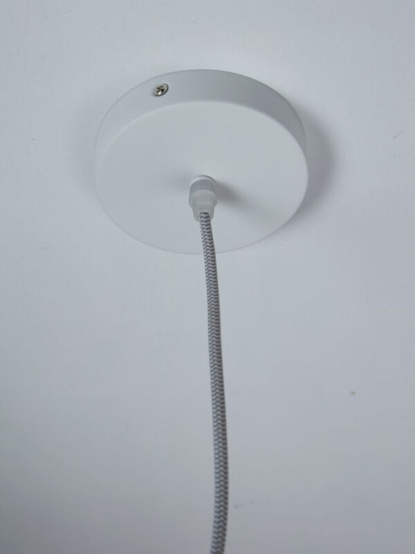 Metalen-glazen hanglamp wit Scandinavisch It's About RoMi Reykjavik - Image 7