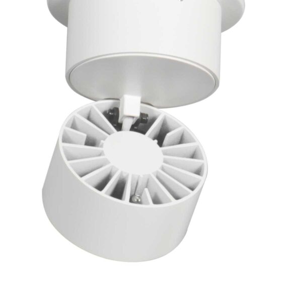 Witte spot moderne spot rond Mexlite Fez Black - Image 6