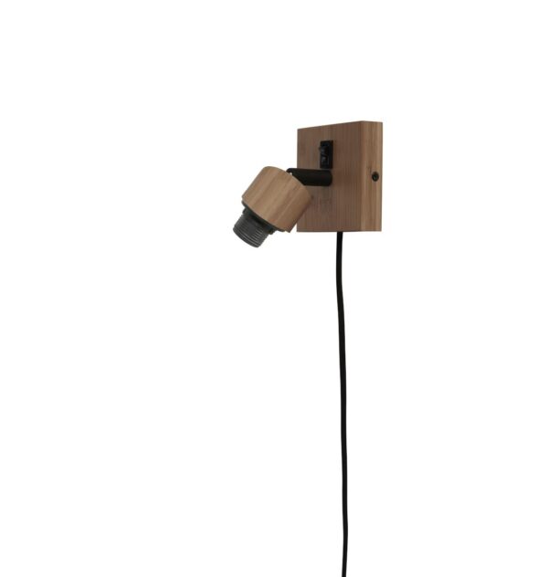 Bohemian bamboe zwart naturel wandlamp GOOD&MOJO Java - Image 10