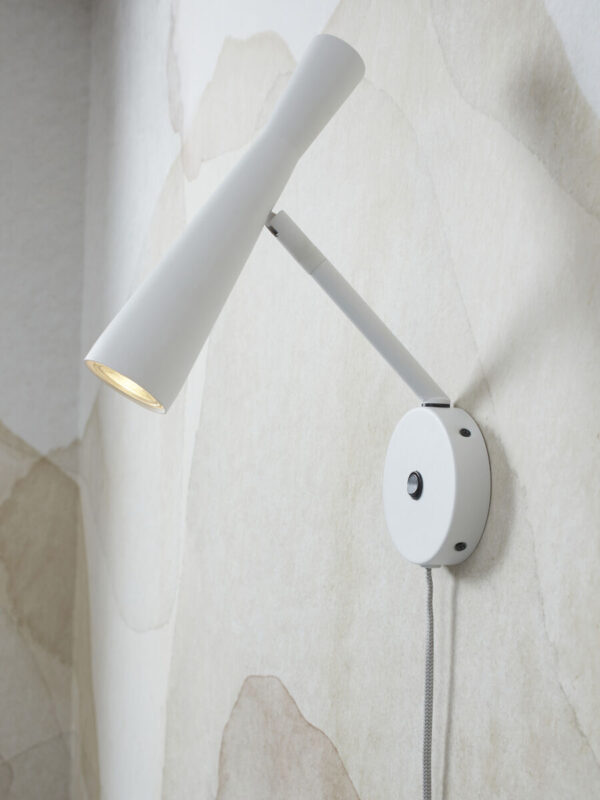 Retro wit metalen wandlamp It's About RoMi Bordeaux - Image 4