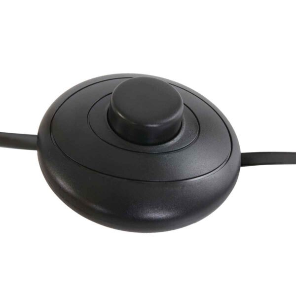 Retro zwarte vloerlamp bronze kap Steinhauer Pintino - Image 13