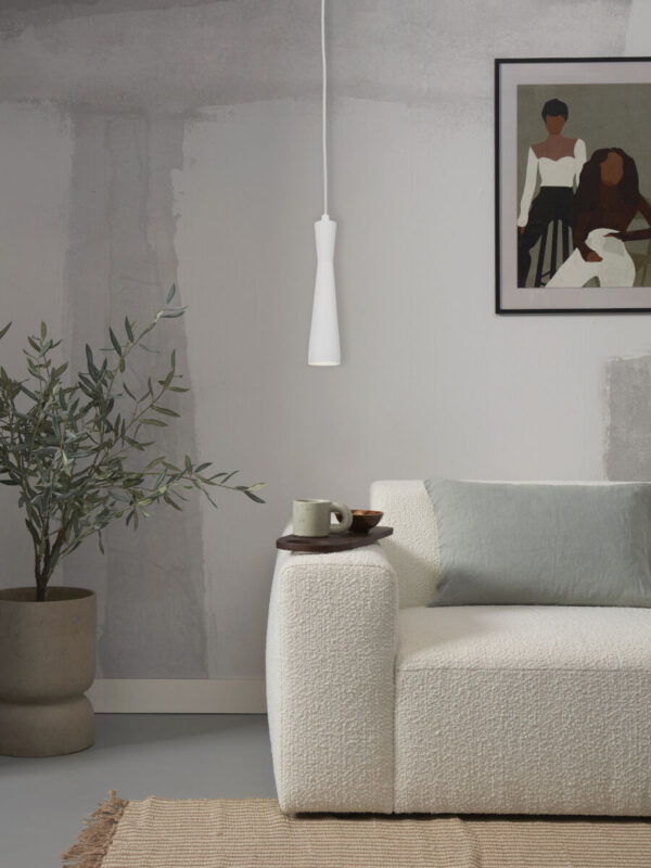 Retro witte hanglamp metaal It's About RoMi Bordeaux - Image 10