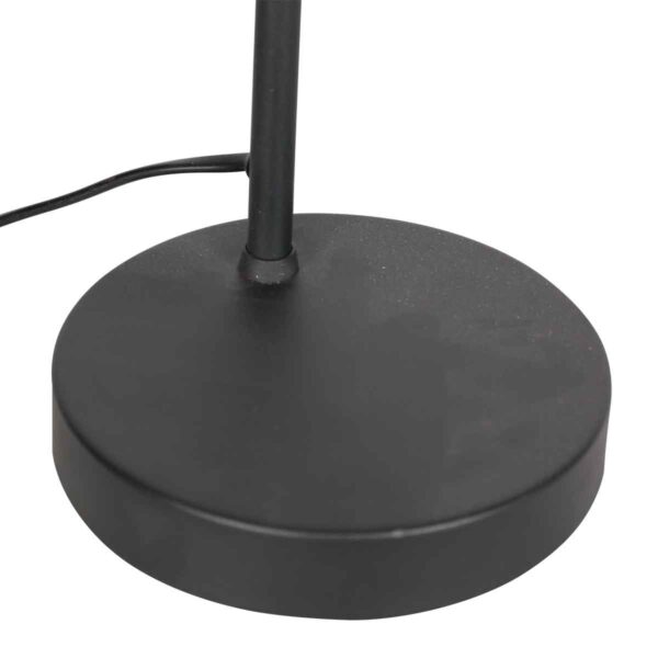 Metalen retro zwarte tafellamp Mexlite Oeroe - Image 5
