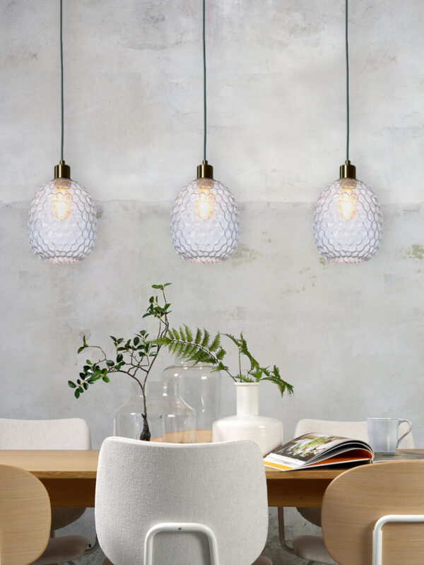 Klassieke groene hanglamp glas metaal It's About RoMi Venice - Image 9