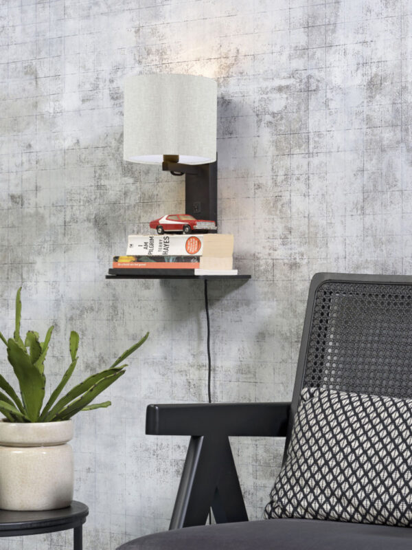 Witgrijze plateau wandlamp GOOD&MOJO Andes - Image 2