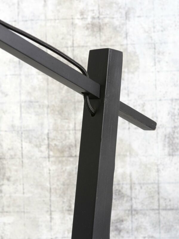 Bohemian vloerlamp zwart bamboe/rotan GOOD&MOJO Madeira - Image 9