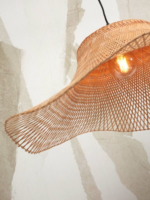 Naturel bamboe bohemian vloerlamp GOOD&MOJO Ibiza - Image 4