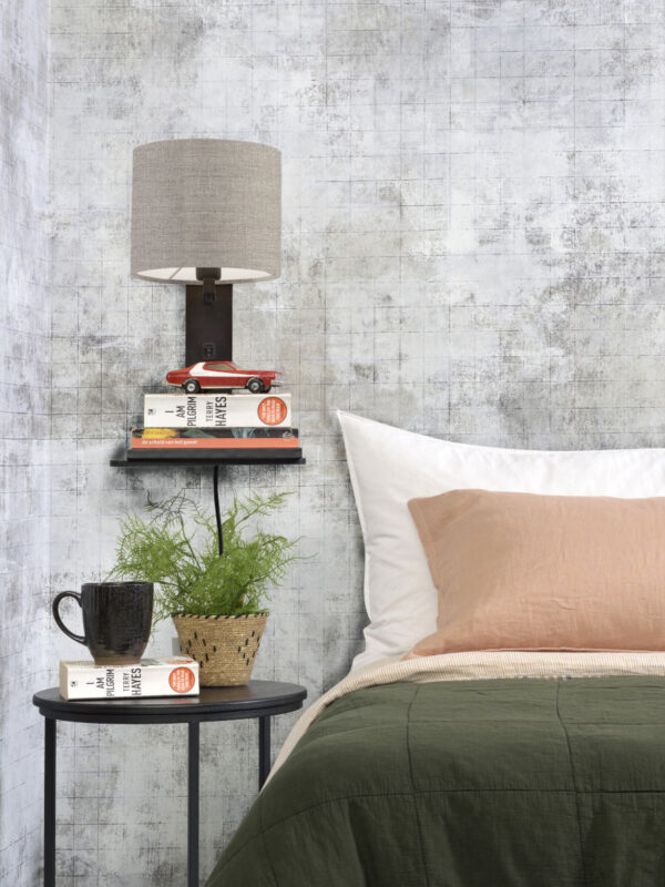 Loodgrijze plateau wandlamp GOOD&MOJO Andes - Image 7