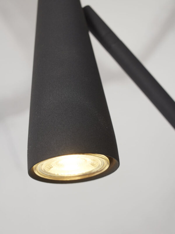 Vloerlamp zwart retro metaal It's About RoMi Bordeaux - Image 4