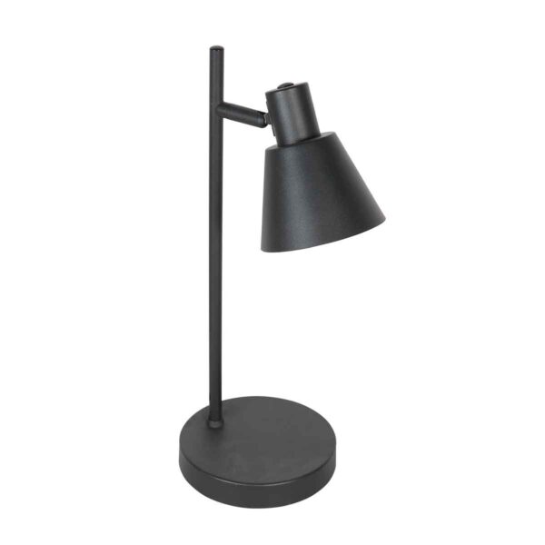 Metalen retro zwarte tafellamp Mexlite Oeroe - Image 11
