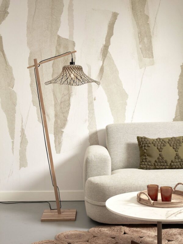 Bamboe naturel zwart vloerlamp bohemien GOOD&MOJO Ibiza - Image 2
