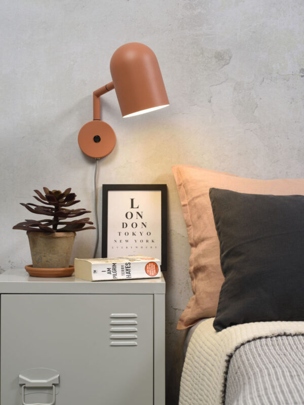 Retro terra wandlamp bekervormig It's About RoMi Marseille - Image 5