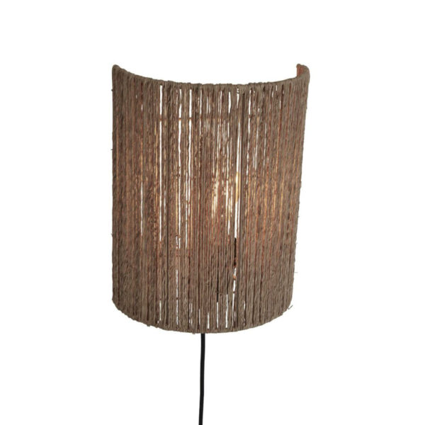 Halfronde naturel boheemse wandlamp GOOD&MOJO Iguazu
