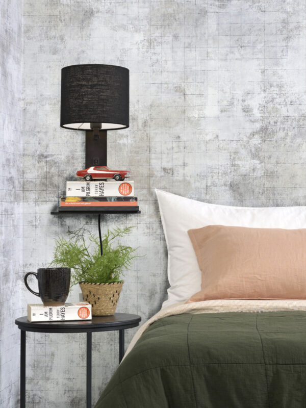 Zwarte plateau wandlamp GOOD&MOJO Andes - Image 7
