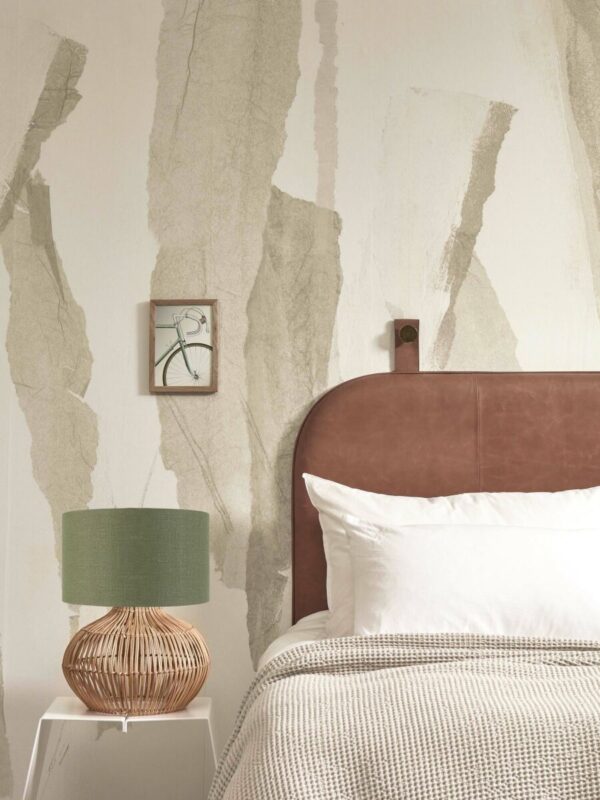 Tafellamp groen bohemian rotan linnen GOOD&MOJO Kalahari - Image 8