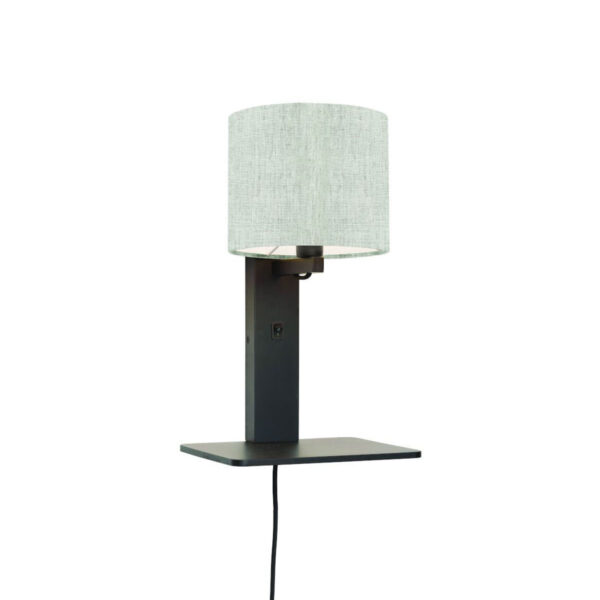 Witgrijze plateau wandlamp GOOD&MOJO Andes