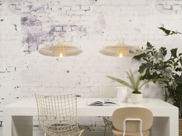 Naturel rotan bohemian hanglampen GOOD&MOJO Kalahari - Image 2