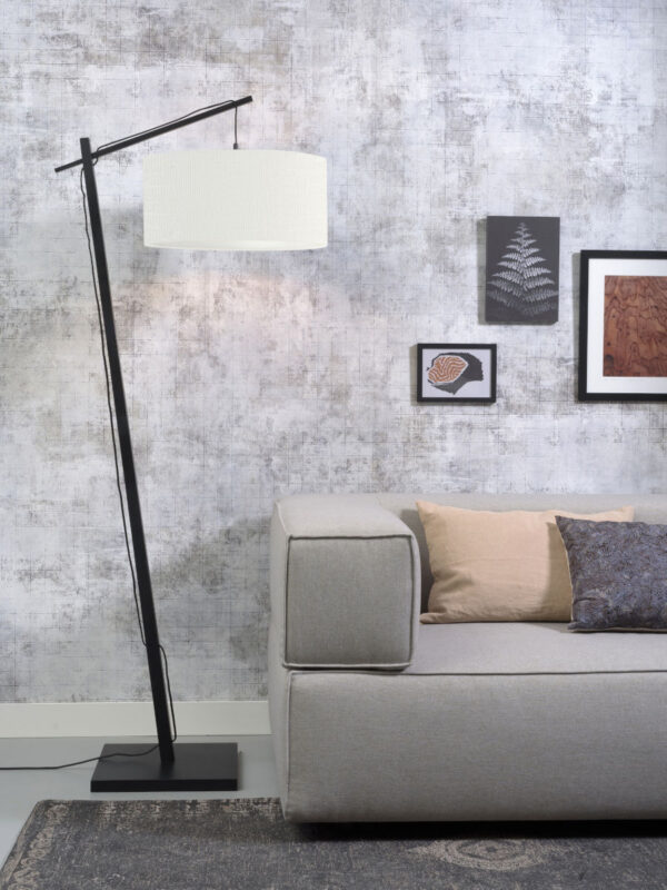 Witte bohemian vloerlamp bamboe GOOD&MOJO Andes - Image 2