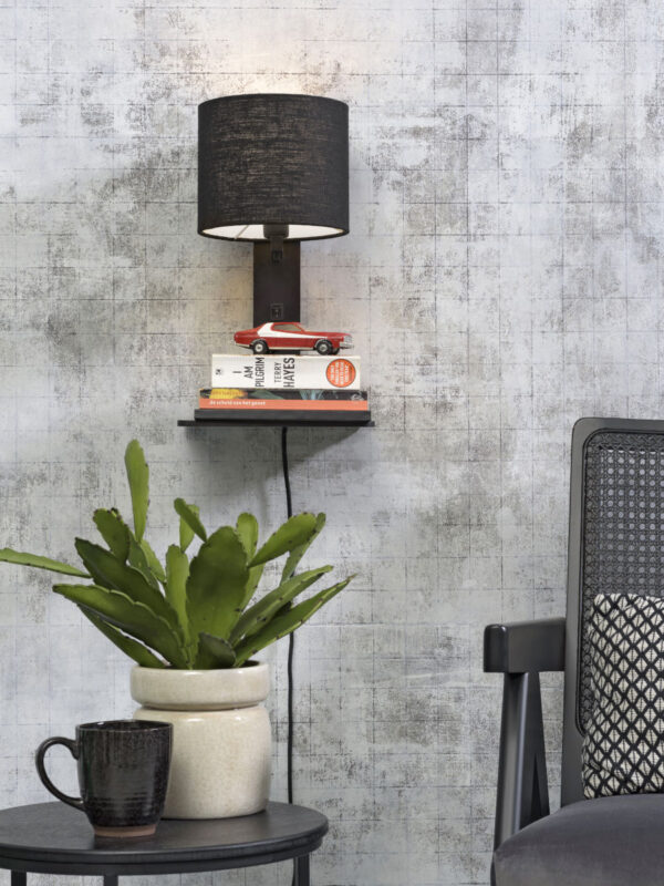 Zwarte plateau wandlamp GOOD&MOJO Andes - Image 5