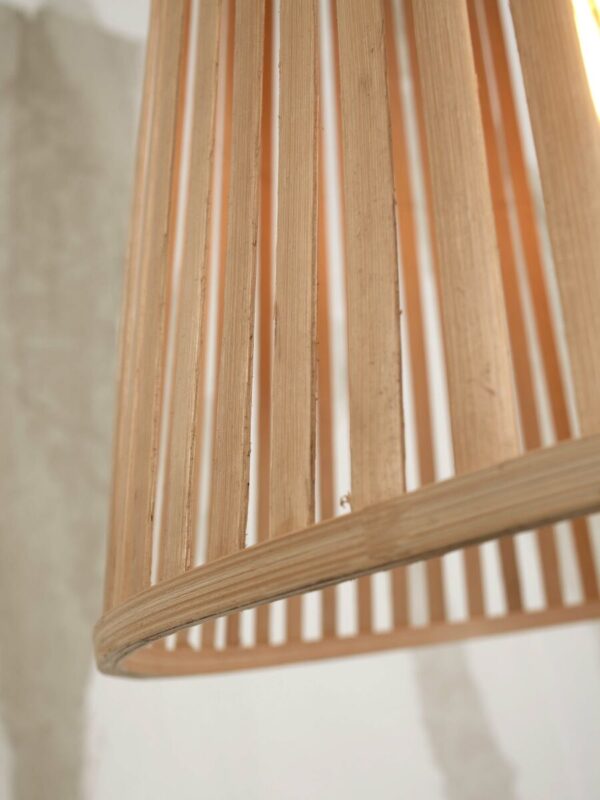 Naturel bamboe hanglamp conisch GOOD&MOJO Merapi - Image 4