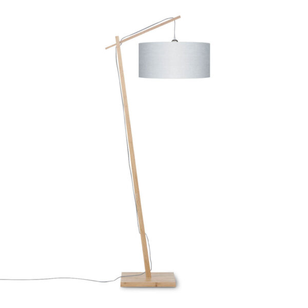 Linnen vloerlamp bohemian grijs GOOD&MOJO Andes