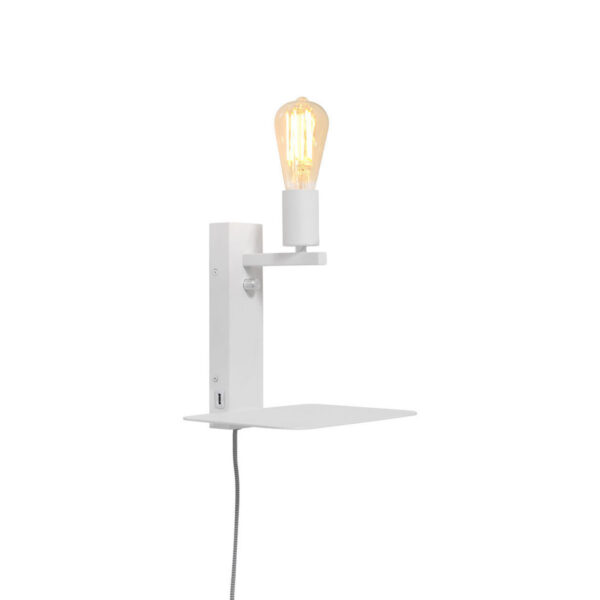 Witte wandlamp plateau kaploos It's About RoMi Florence