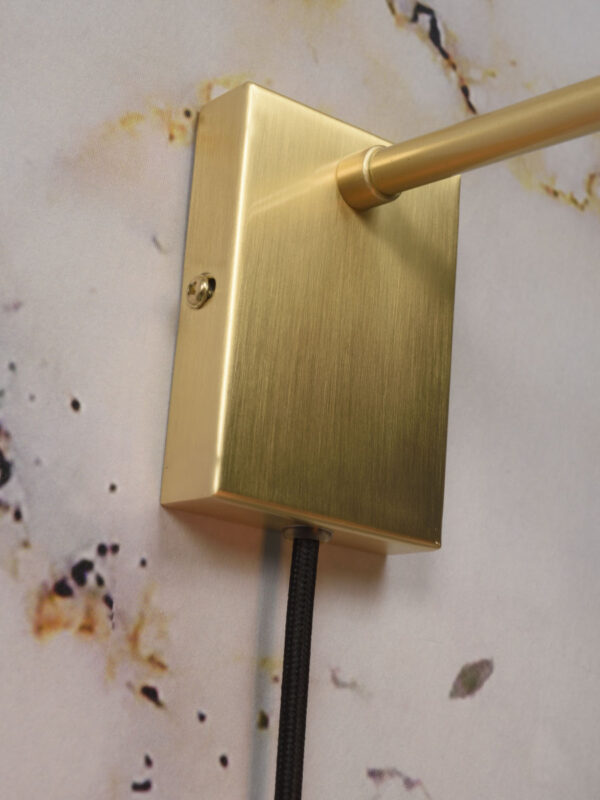 Goud metalen veelvormige wandlamp It's About RoMi Madrid - Image 6