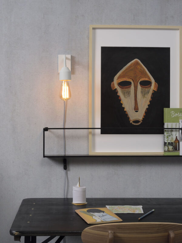 Metalen veelvormige wandlamp wit It's About RoMi Madrid - Image 4