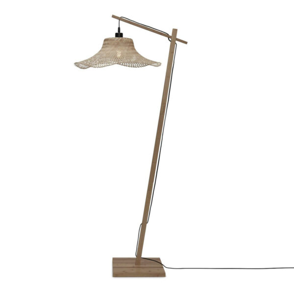 Naturel bamboe bohemian vloerlamp GOOD&MOJO Ibiza