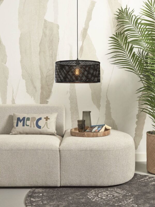 Metalen bamboe hanglamp bohemian zwart GOOD&MOJO Java - Image 10