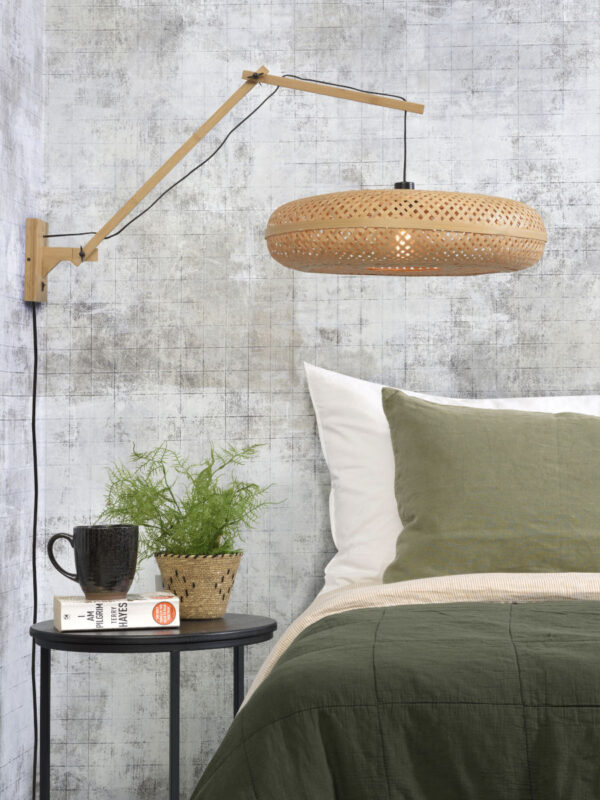 Naturel boheemse ronde wandlamp GOOD&MOJO Palawan - Image 5