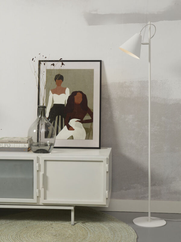 Metalen witte vloerlamp retro It's About RoMi Lisbon - Image 10