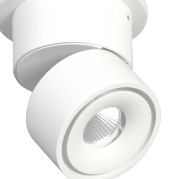 Witte spot moderne spot rond Mexlite Fez Black - Image 4