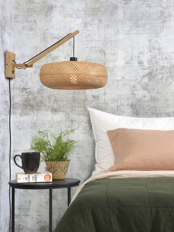 Ronde naturel bohemian wandlamp GOOD&MOJO Palawan - Image 5