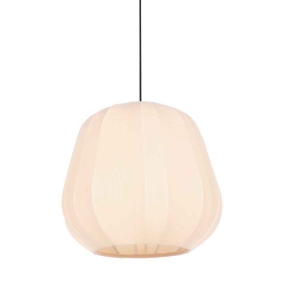 Lichte stoffen hanglamp japandi Anne Lighting Sable