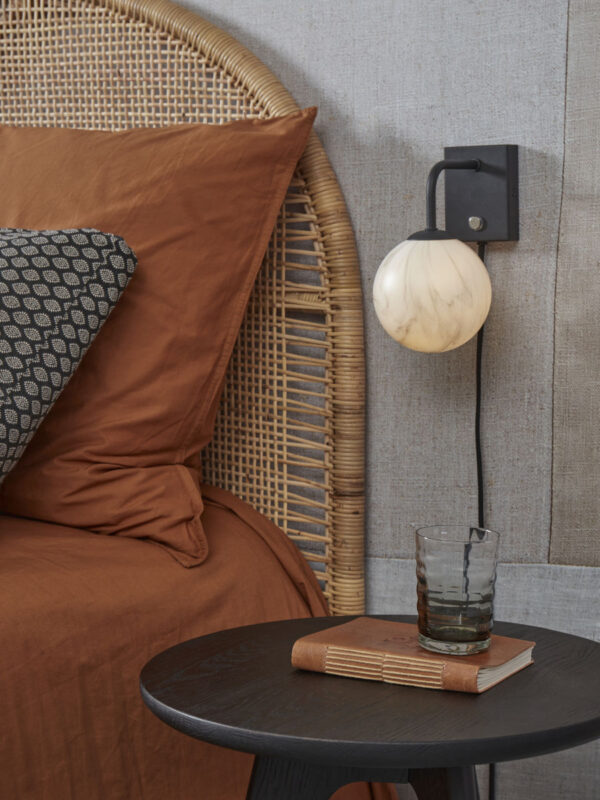Zwarte wandlamp dessinbol gebogen It's About RoMi Carrara - Image 5