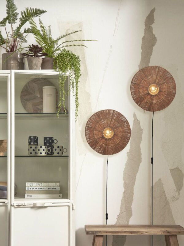 Wandlamp naturel riet bohemien GOOD&MOJO Iguazu - Image 5