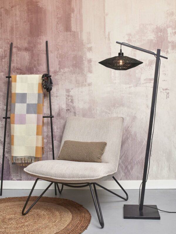 Bamboe zwarte bohemien vloerlamp GOOD&MOJO Iguazu - Image 5
