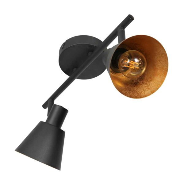 Metalen zwarte spots retro Mexlite Oeroe - Image 8