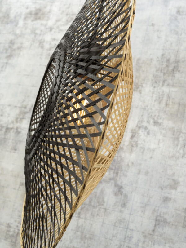 Ronde naturel bamboe bohemian hanglamp GOOD&MOJO Kalimantan - Image 7