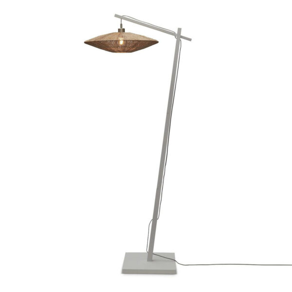 Rieten boheemse naturel vloerlamp GOOD&MOJO Iguazu