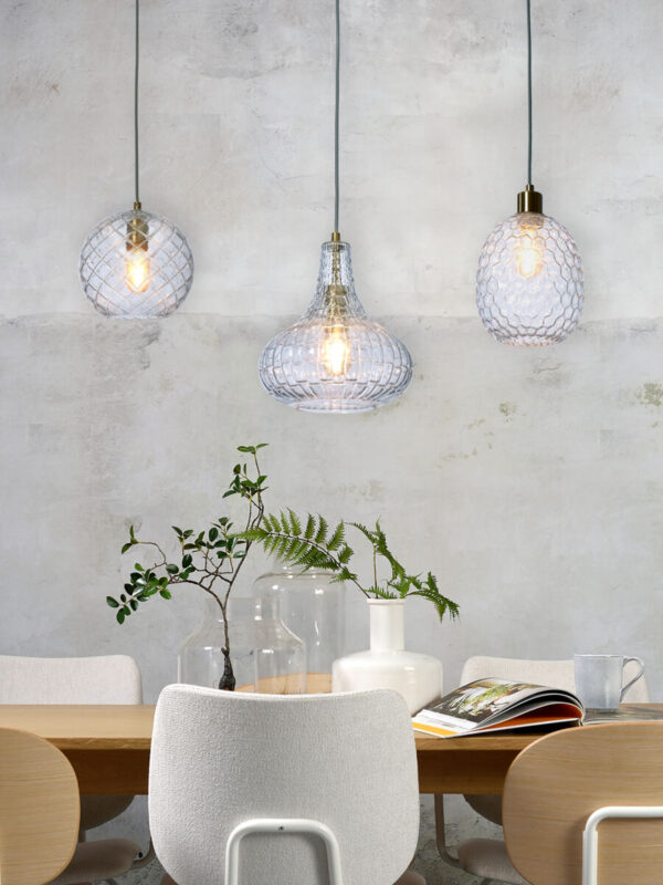 Transparante hanglamp klassiek glas metaal It's About RoMi Venice - Image 10