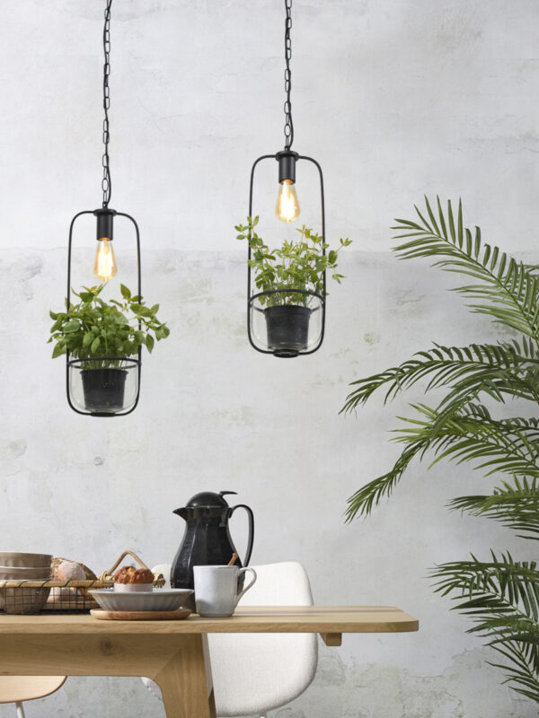 Zwarte hanglamp plantenpot It's About RoMi Florence - Image 2