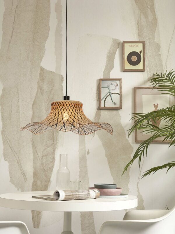 Hanglamp naturel bamboe boheems GOOD&MOJO Ibiza - Image 10